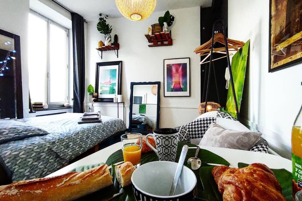 La Galerie - Hypercentre - Atypique - Lit Double Apartment แซงต์-บรีเออ ภายนอก รูปภาพ