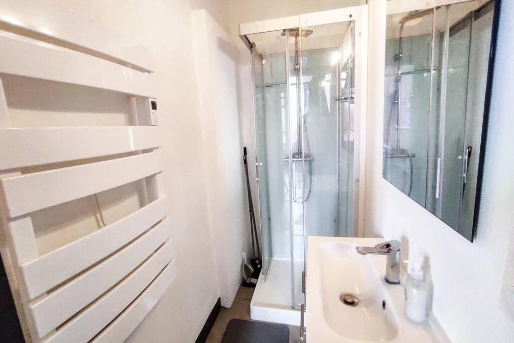 La Galerie - Hypercentre - Atypique - Lit Double Apartment แซงต์-บรีเออ ภายนอก รูปภาพ