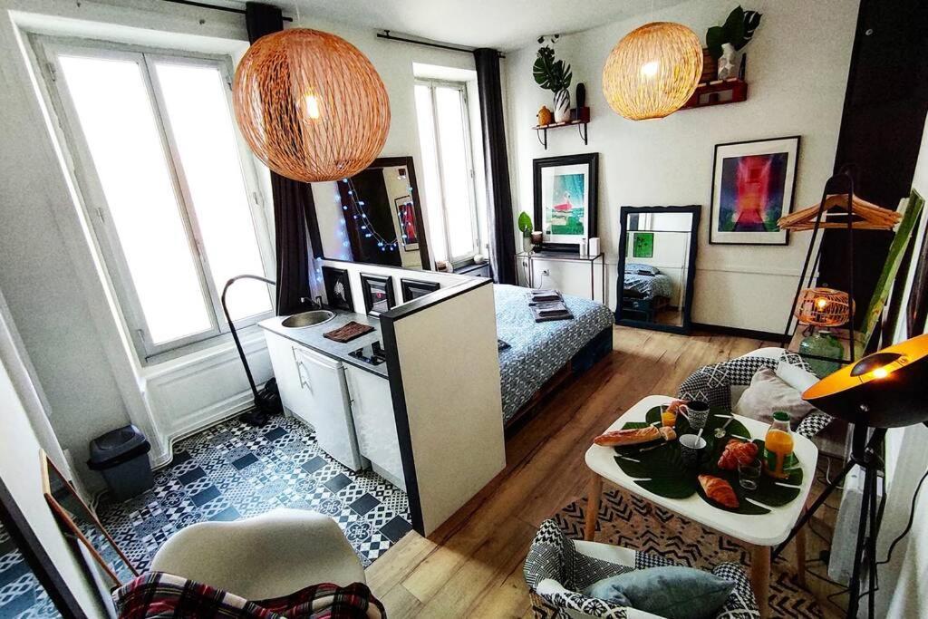 La Galerie - Hypercentre - Atypique - Lit Double Apartment แซงต์-บรีเออ ภายนอก รูปภาพ